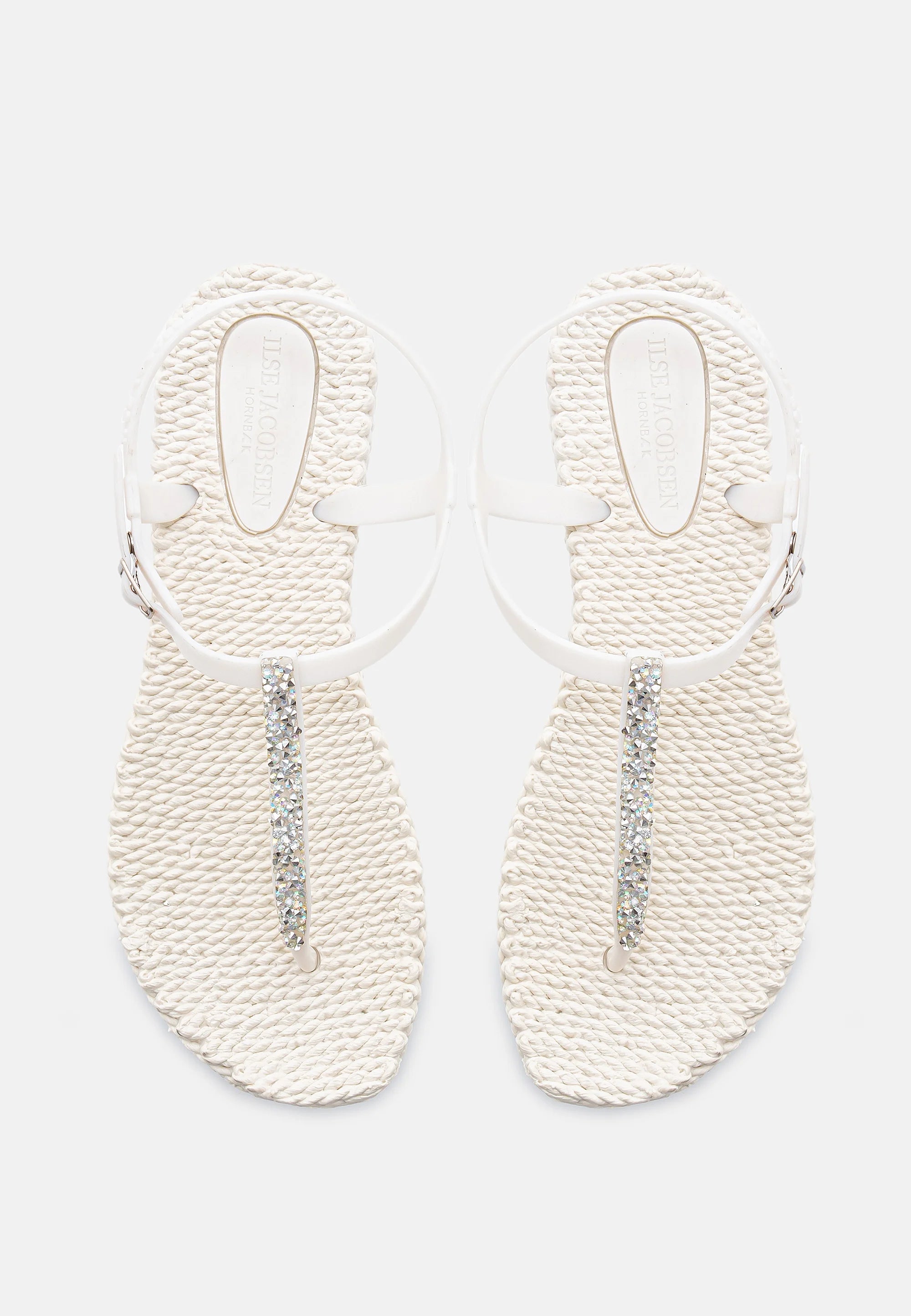 Sandały Flip-flops Cheerful10G Cream Ilse Jacobsen