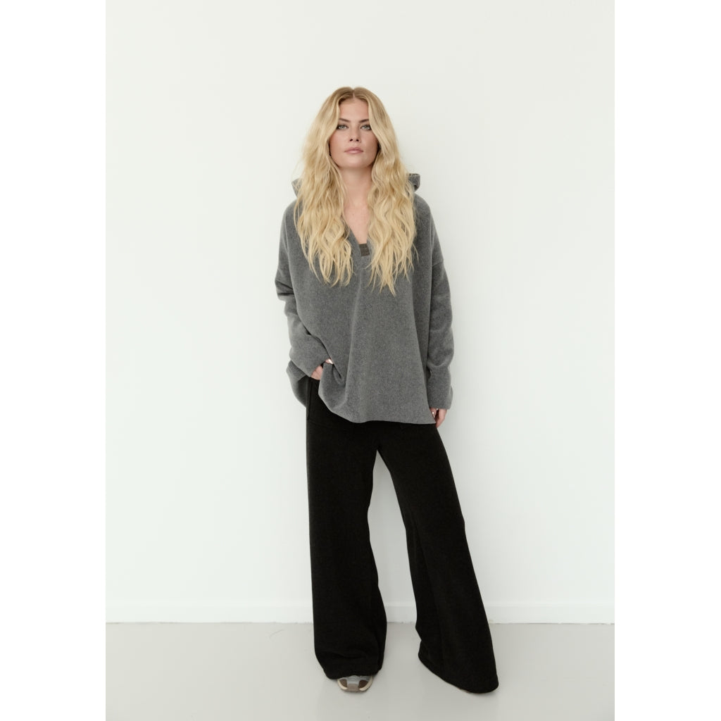 Bluza polarowa damska z kapturem 1413 Henriette Steffensen