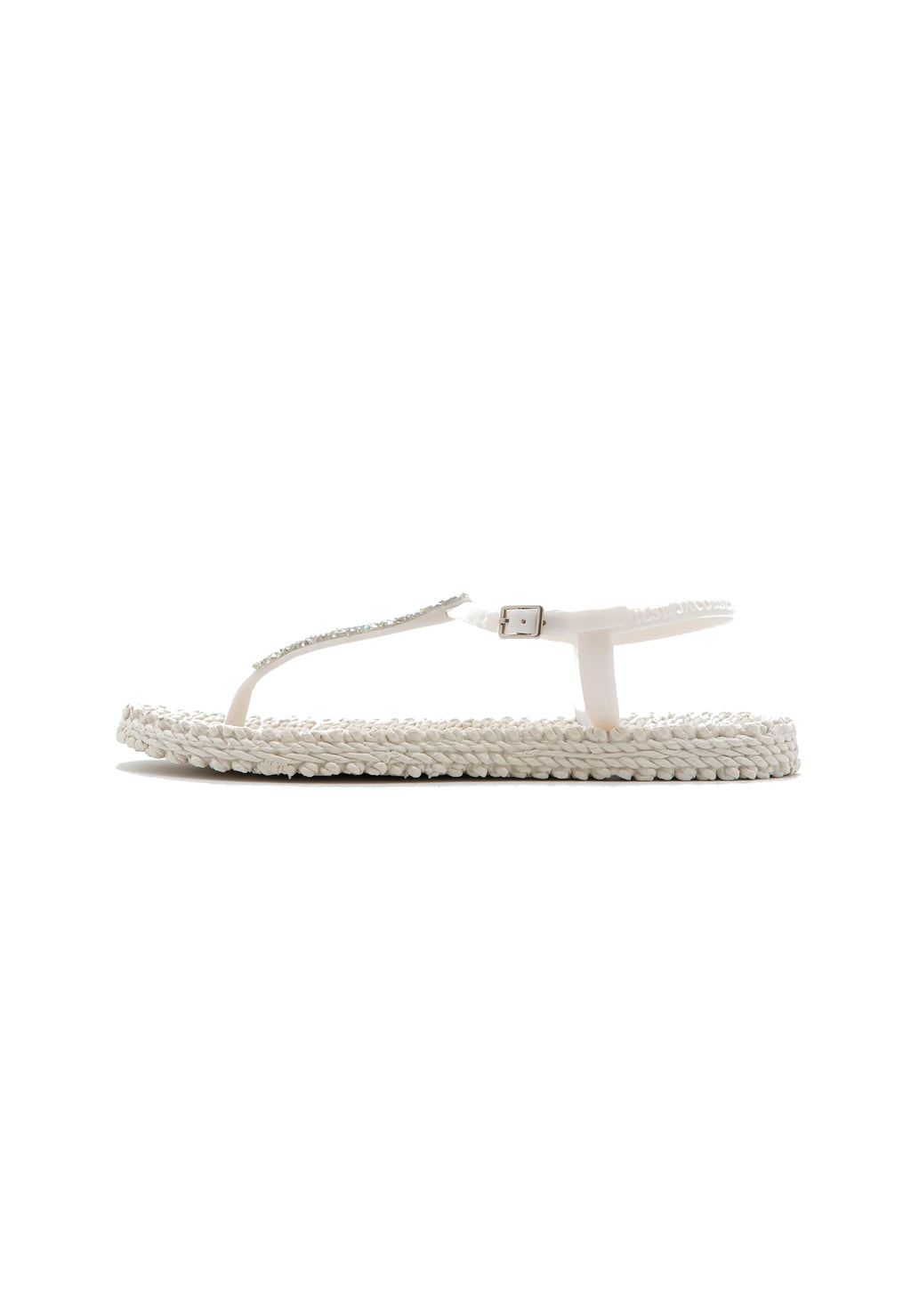 Sandały Flip-flops Cheerful10G Cream Ilse Jacobsen