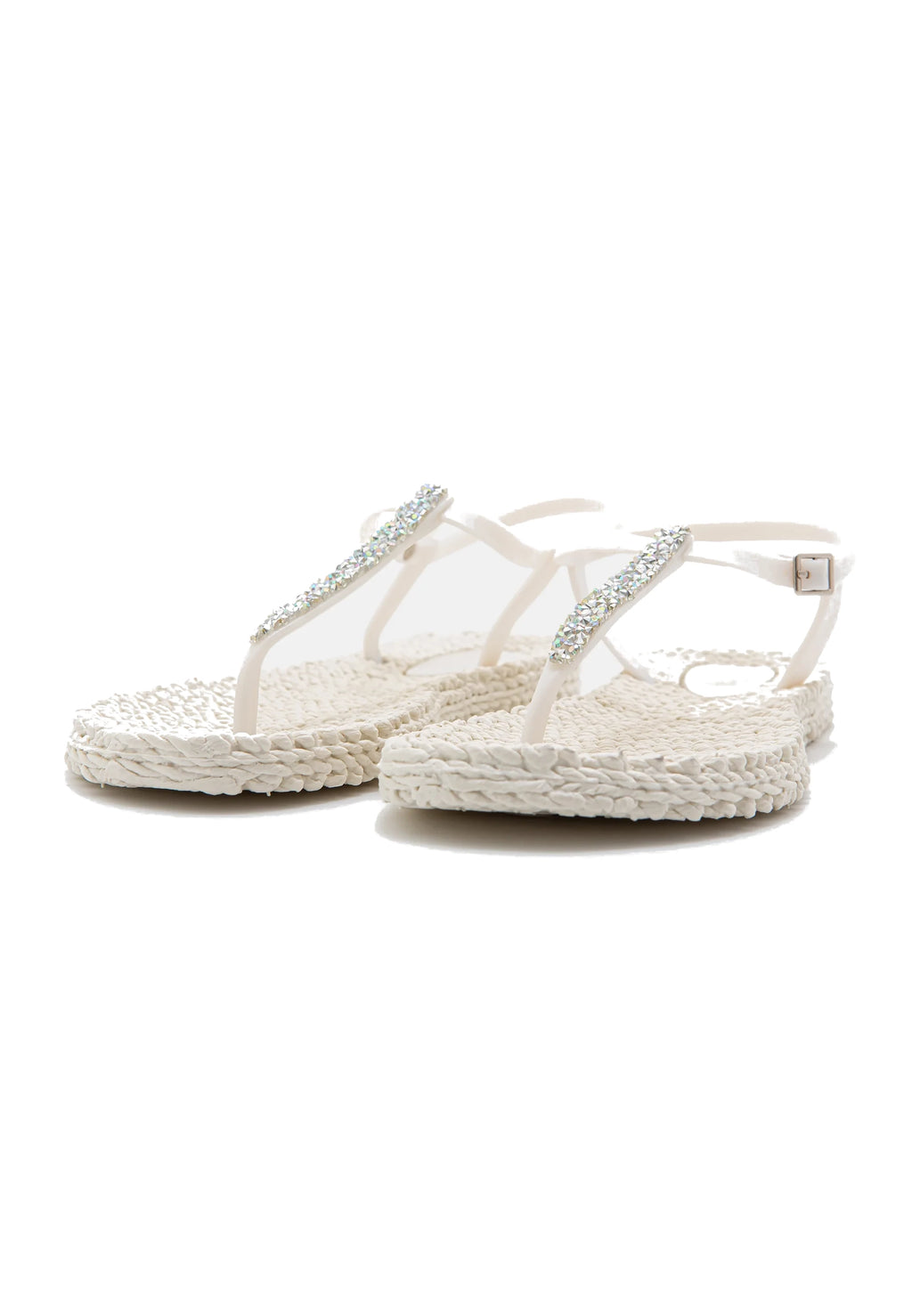 Sandały Flip-flops Cheerful10G Cream Ilse Jacobsen