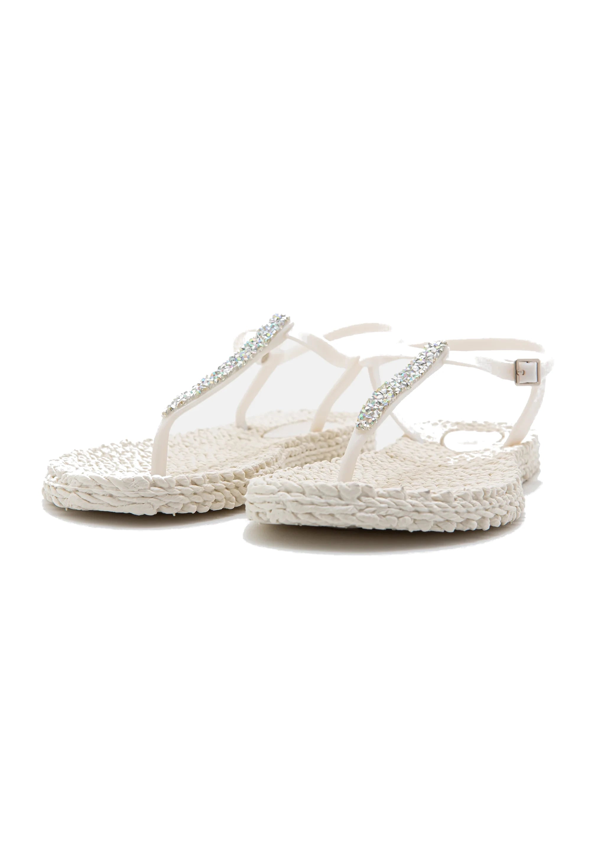 Sandały Flip-flops Cheerful10G Cream Ilse Jacobsen