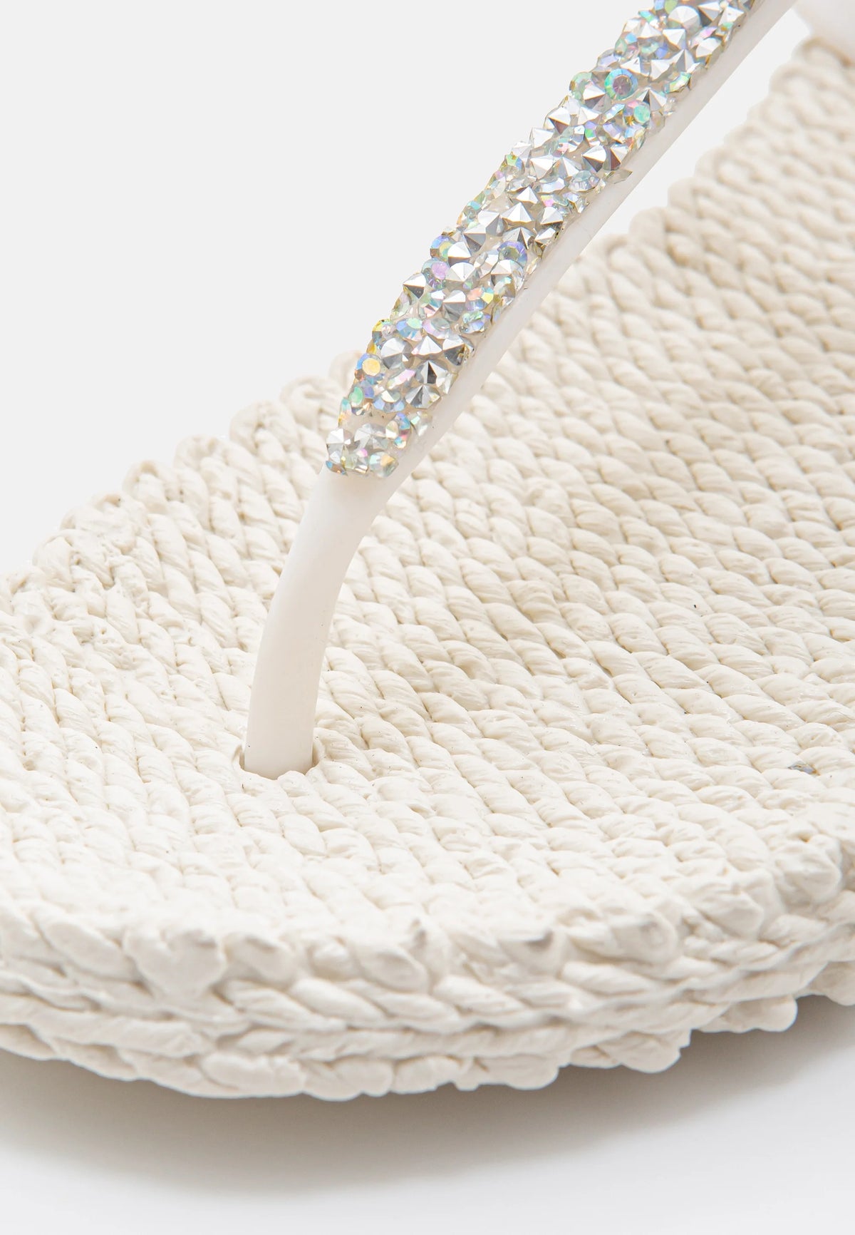 Sandały Flip-flops Cheerful10G Cream Ilse Jacobsen