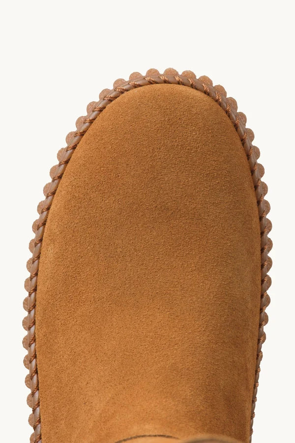 Wysokie botki zamszowe CALIRA07/light brown Ilse Jacobsen