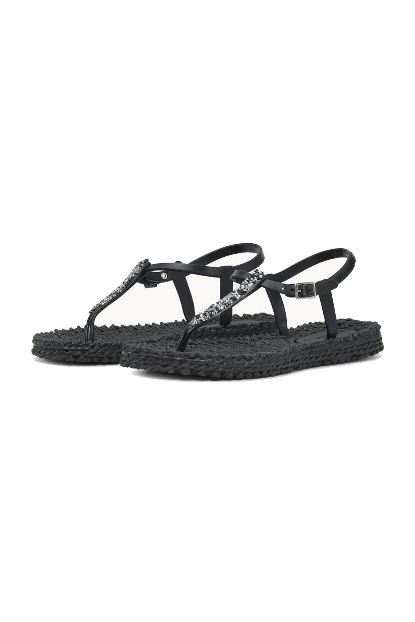 Sandały Flip-flops Cheerful10G Black Ilse Jacobsen