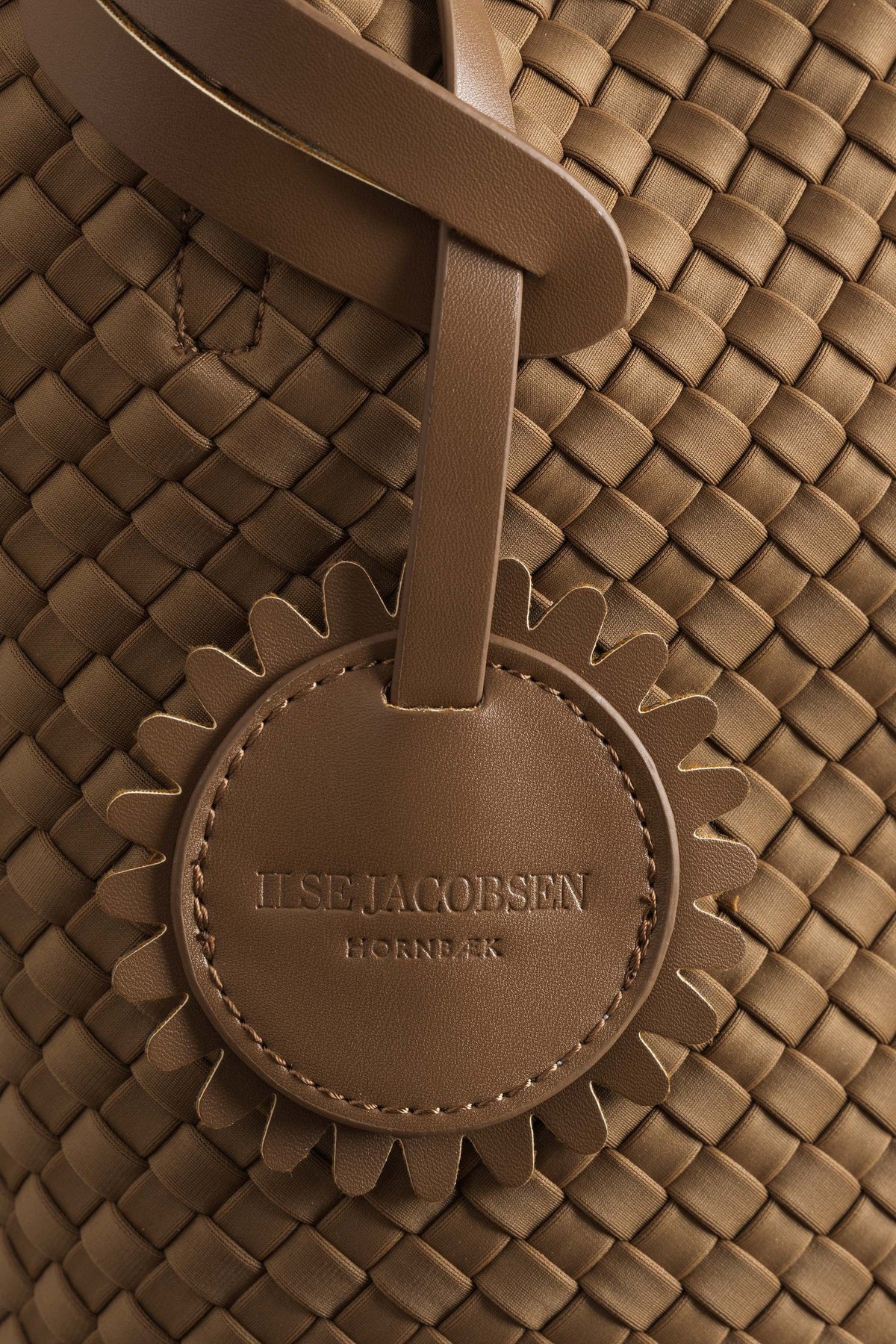 Torba pleciona SHELLBAG04/ Sepia Tint Ilse Jacobsen