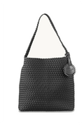 Torba pleciona SHELLBAG04/ Black Ilse Jacobsen
