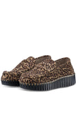 Mokasyny Tulip3225 Animal Black Ilse Jacobsen