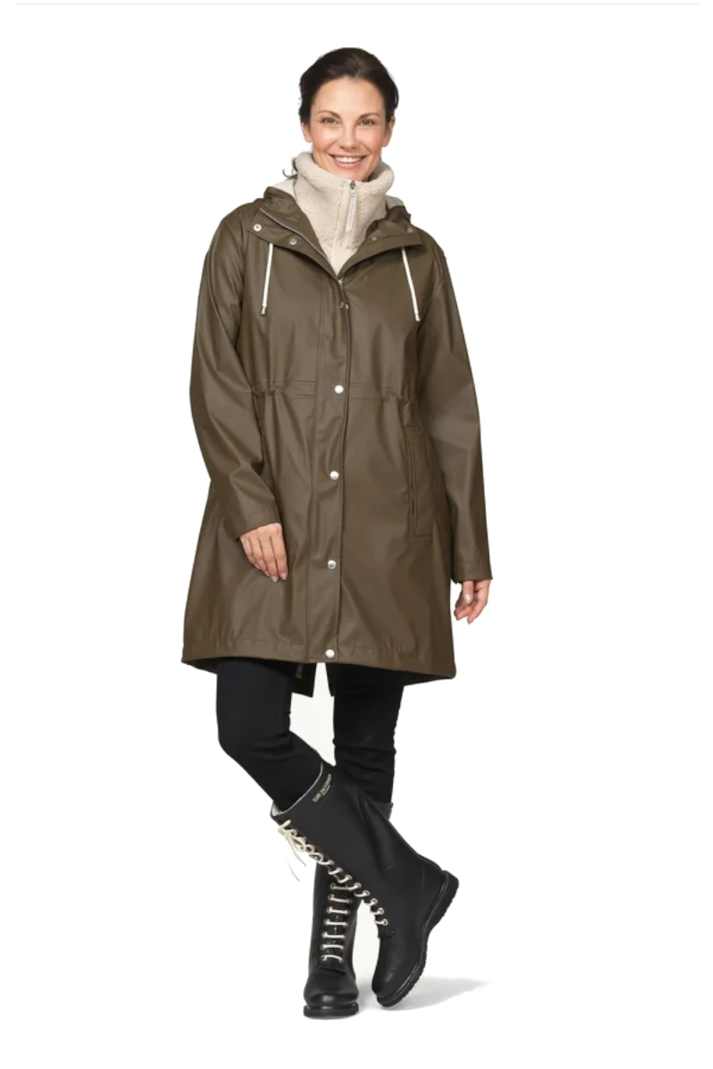 Długi płaszcz przeciwdeszczowy Rain230FR/259 Ilse Jacobsen