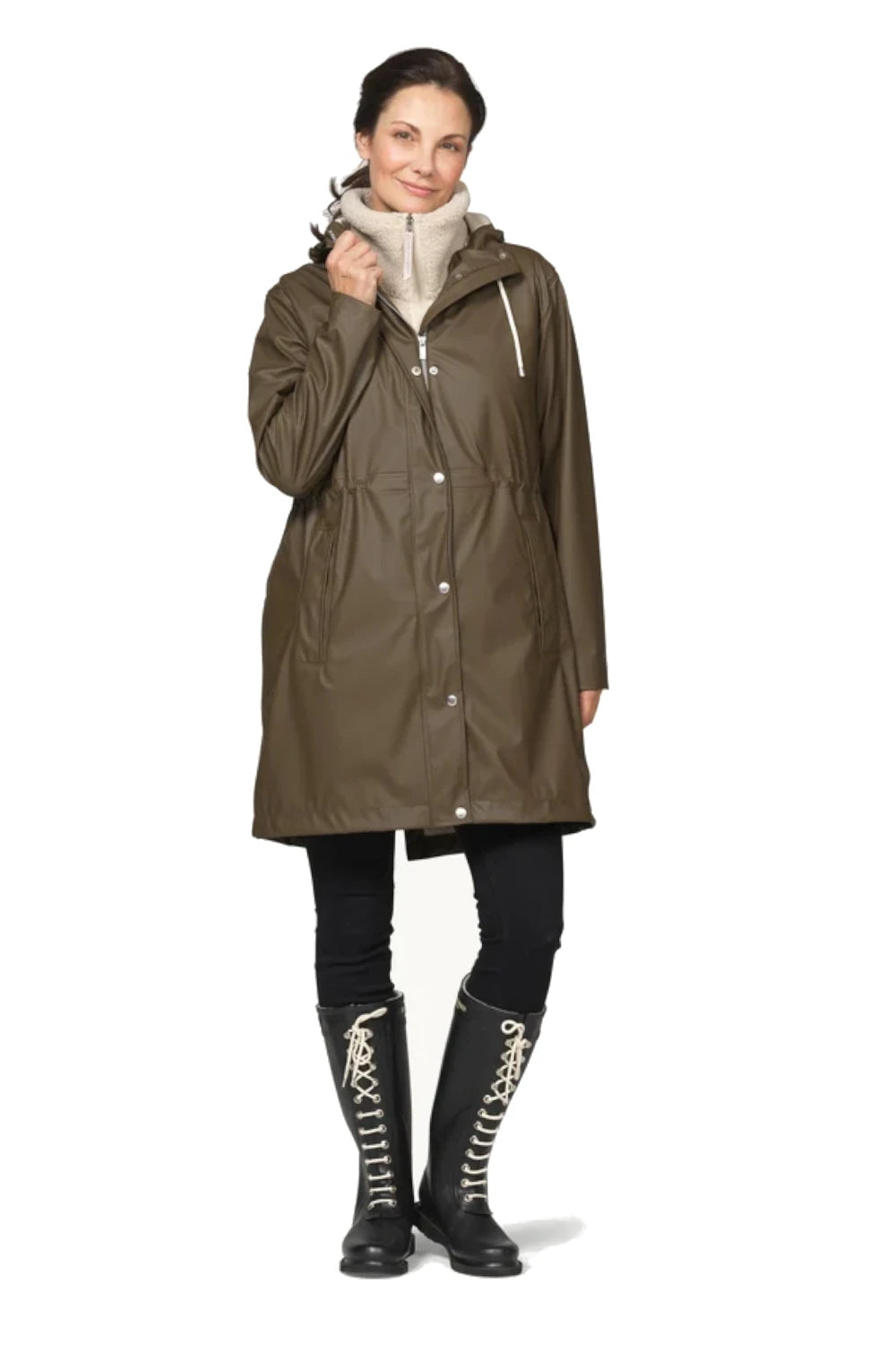 Długi płaszcz przeciwdeszczowy Rain230FR/259 Ilse Jacobsen