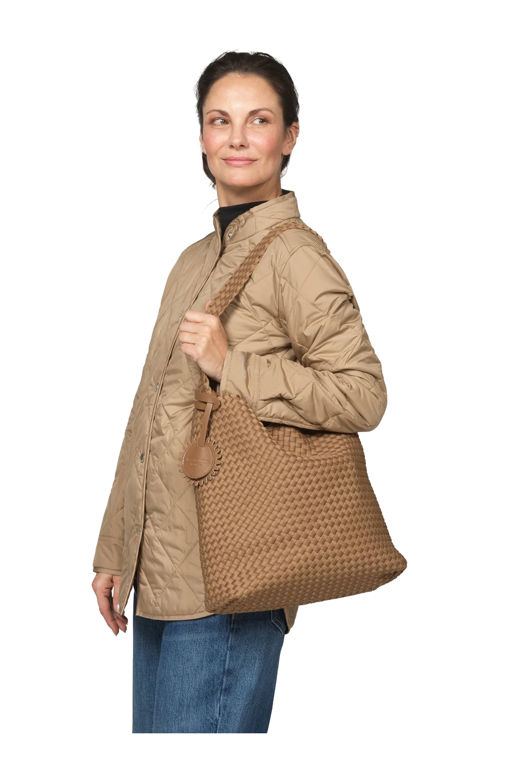 Torba pleciona SHELLBAG04/ Sepia Tint Ilse Jacobsen